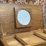 English oak dressing table, dresser 1930