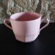 Tea service for 7 people powder pink + sugar bowl