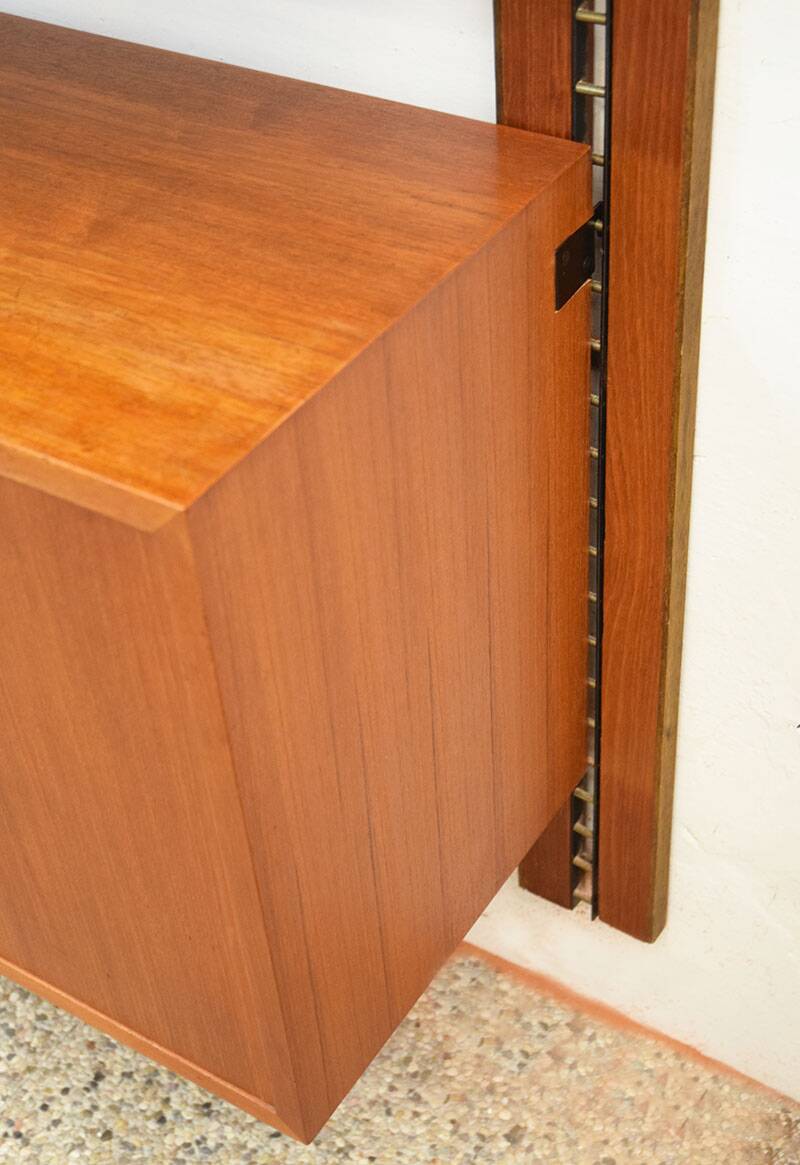 Poul Cadovius modular bookcase, Denmark, 1960s