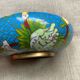 Cendrier émail cloisonné chinois