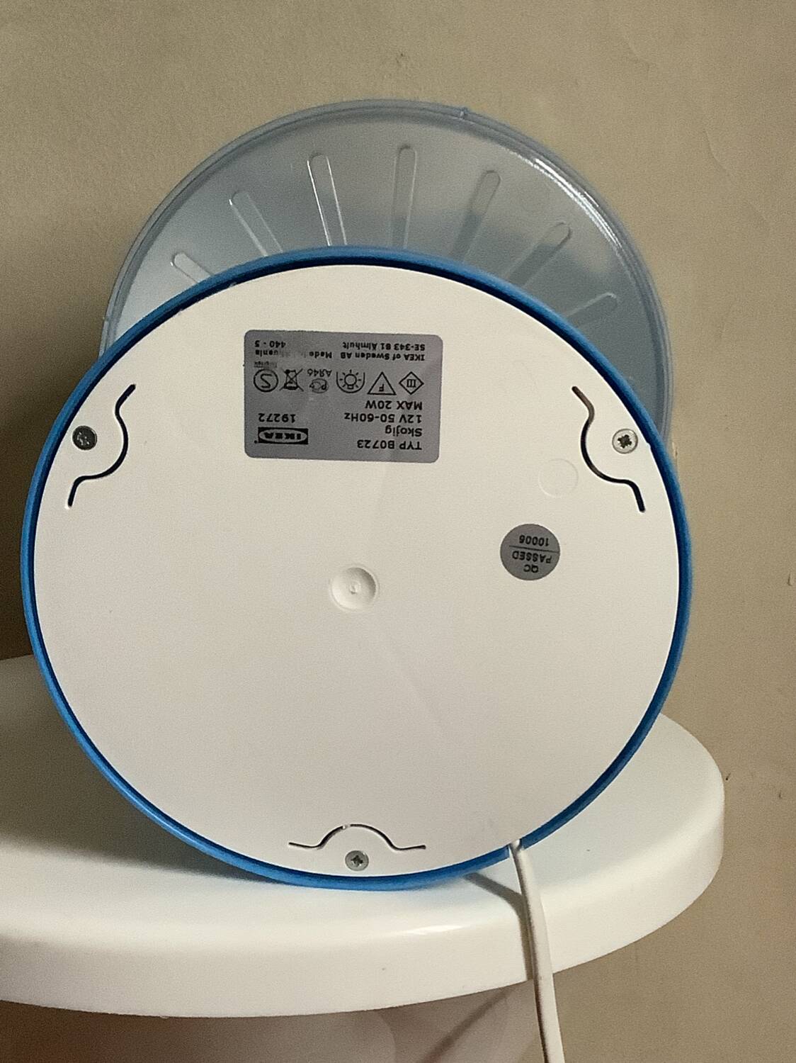 IKEA Skojïg mushroom lamp