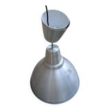 Industrial aluminum pendant light – large bell 50 cm
