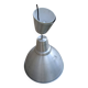 Industrial aluminum pendant light – large bell 50 cm
