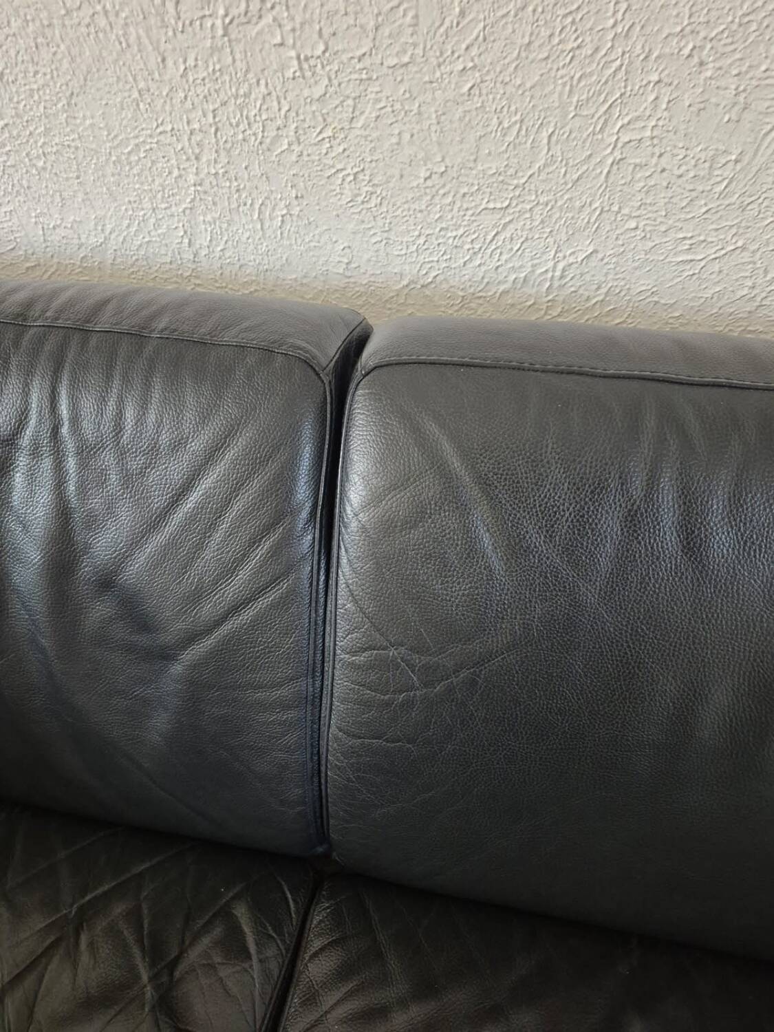 Leather sofa
