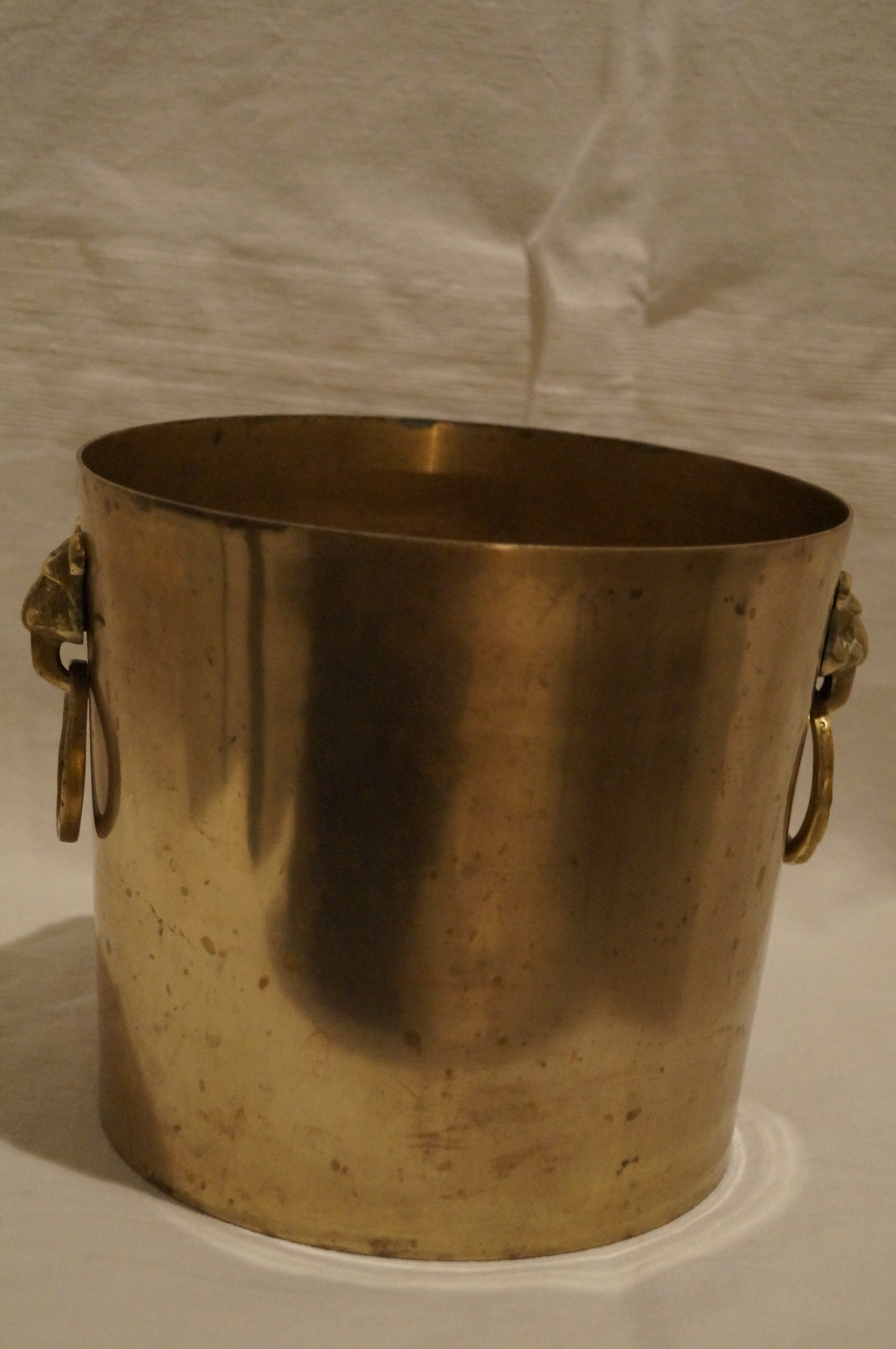 Golden ice bucket