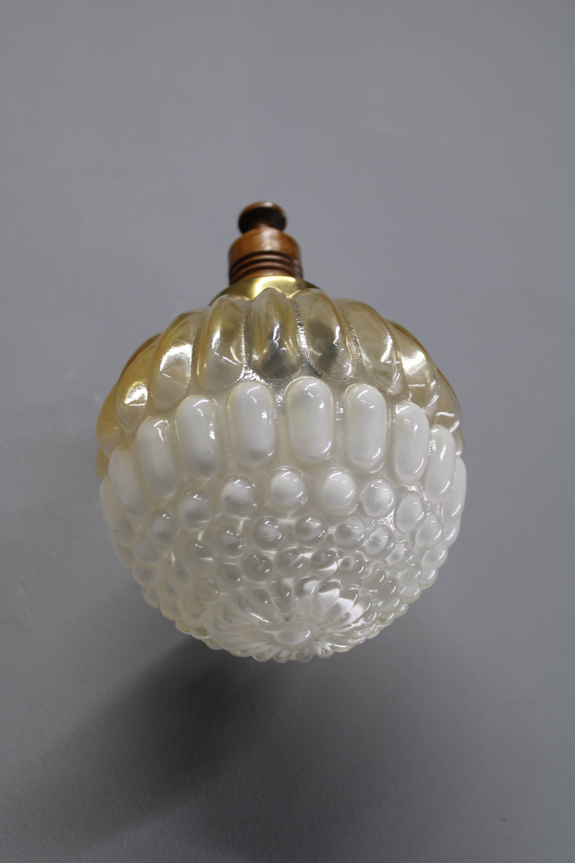 Applique en bois et verre, Tchécoslovaquie, années 1960