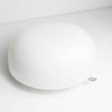 1960 Round white opaline