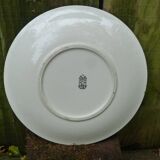 Old Gien flat plate with popular Maxime