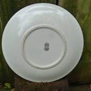 Old Gien flat plate with popular Maxime