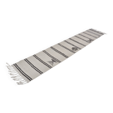 Vintage White Antique Hemp Kilim Runner sku3885