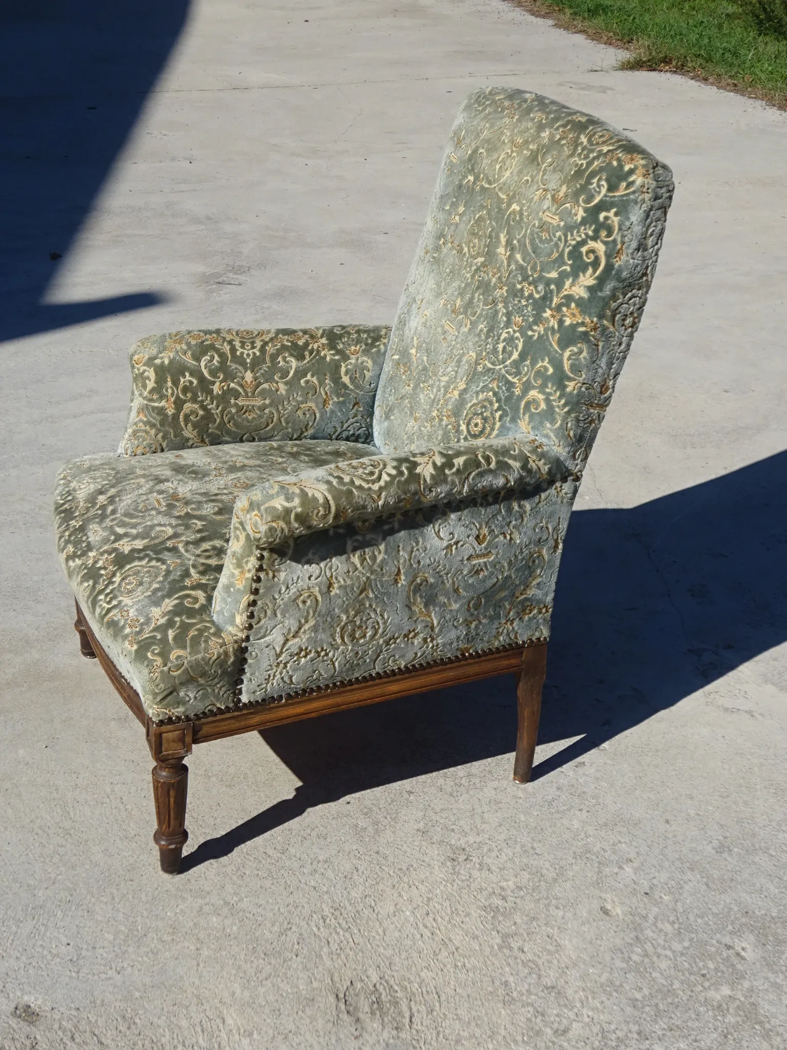 Napoleon III style armchair