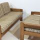 Danish brutalist sofa duo