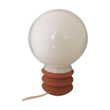 Lamp ball support wood