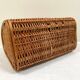 Wicker rattan basket from the 70s