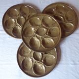 4 St Clément oyster plates