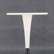 1990s Kartell Dr. Na Table in Cream White and Black by Philippe Starck, Italy