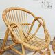 Shell chair or rattan basket for children