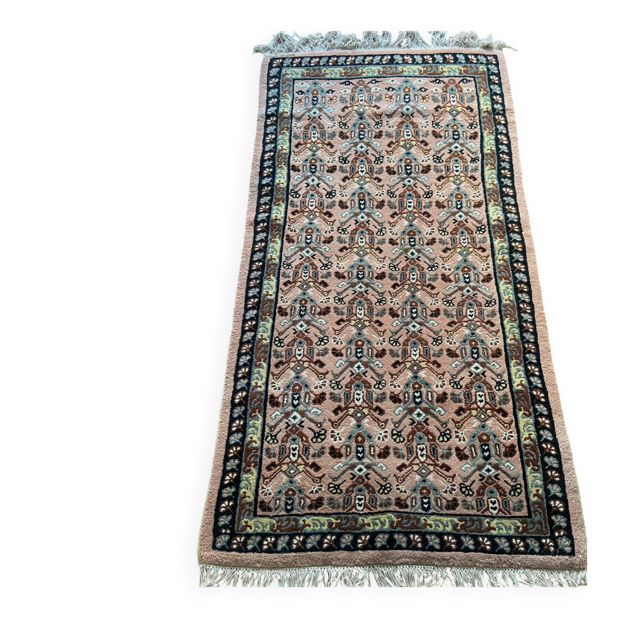 Prestige Tunisian Rug - Natural Wool Handmade - 105 x 195 cm