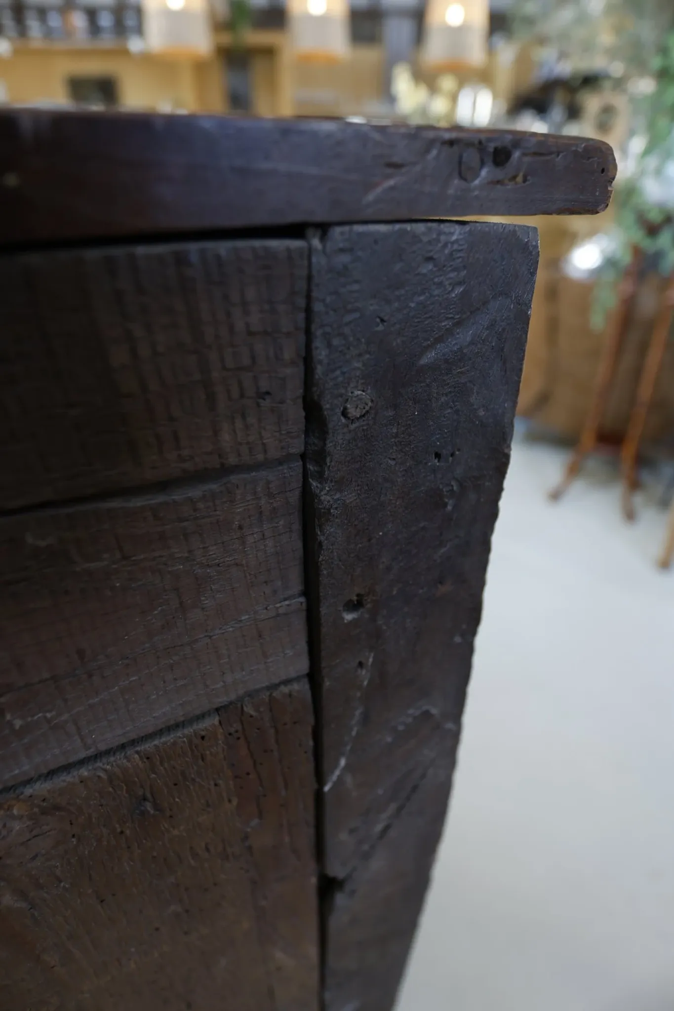 18th century French provincial confiturier cabinet