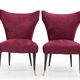1950s Pair of Italian Chairs, Restored