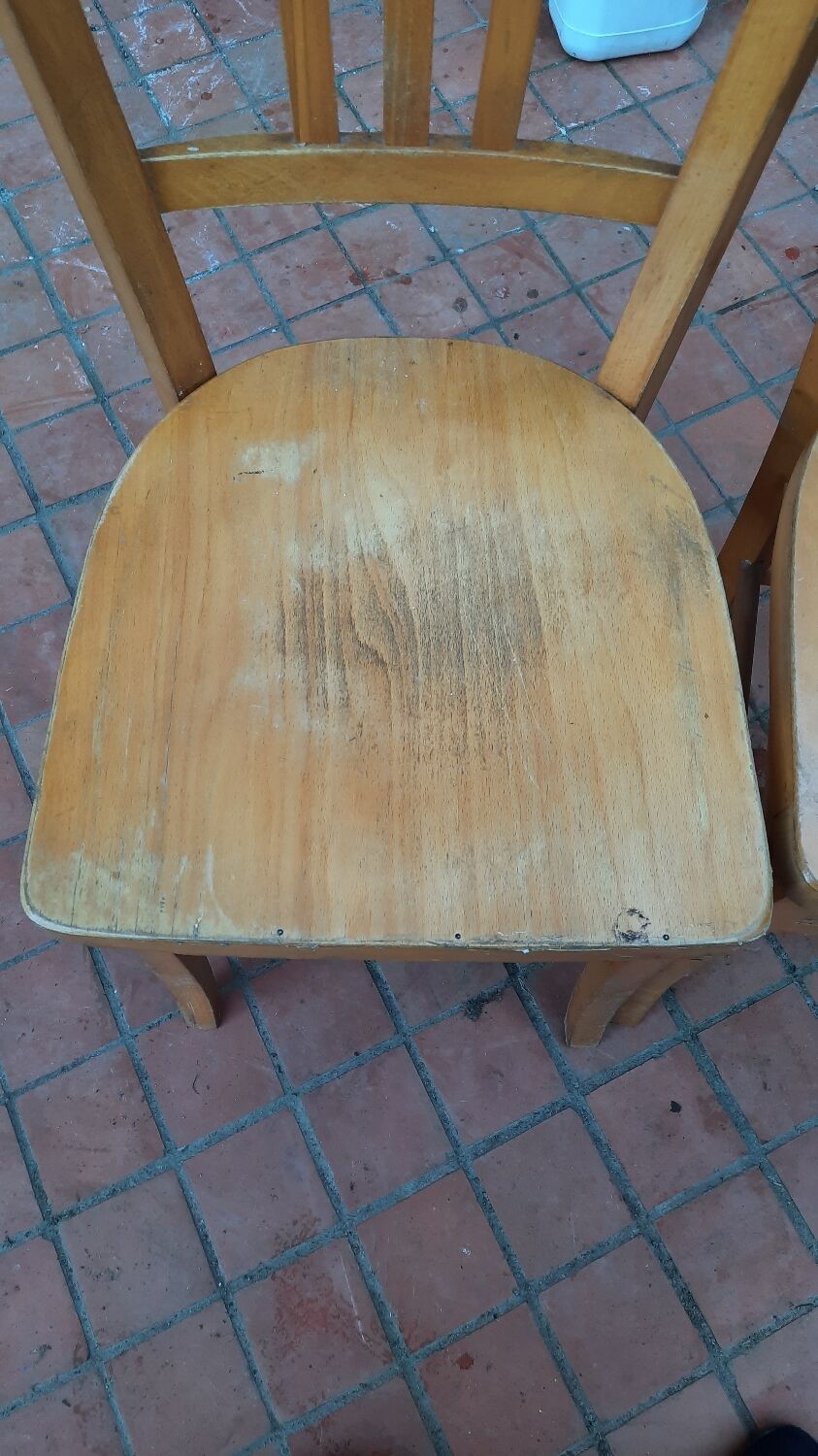 Lot de 8 chaises bistrot