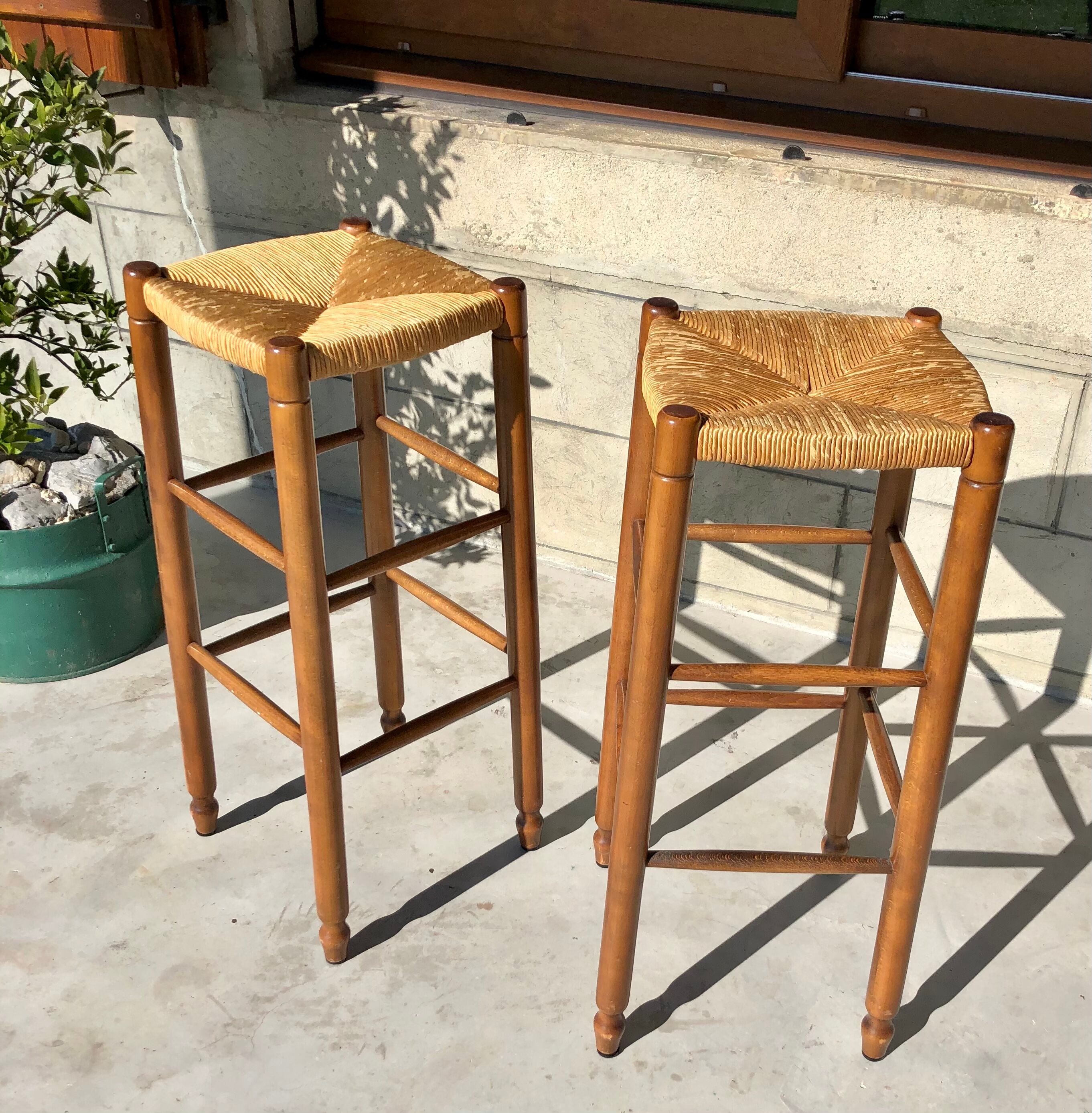 Pair of vintage bar stools