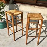 Pair of vintage high stools
