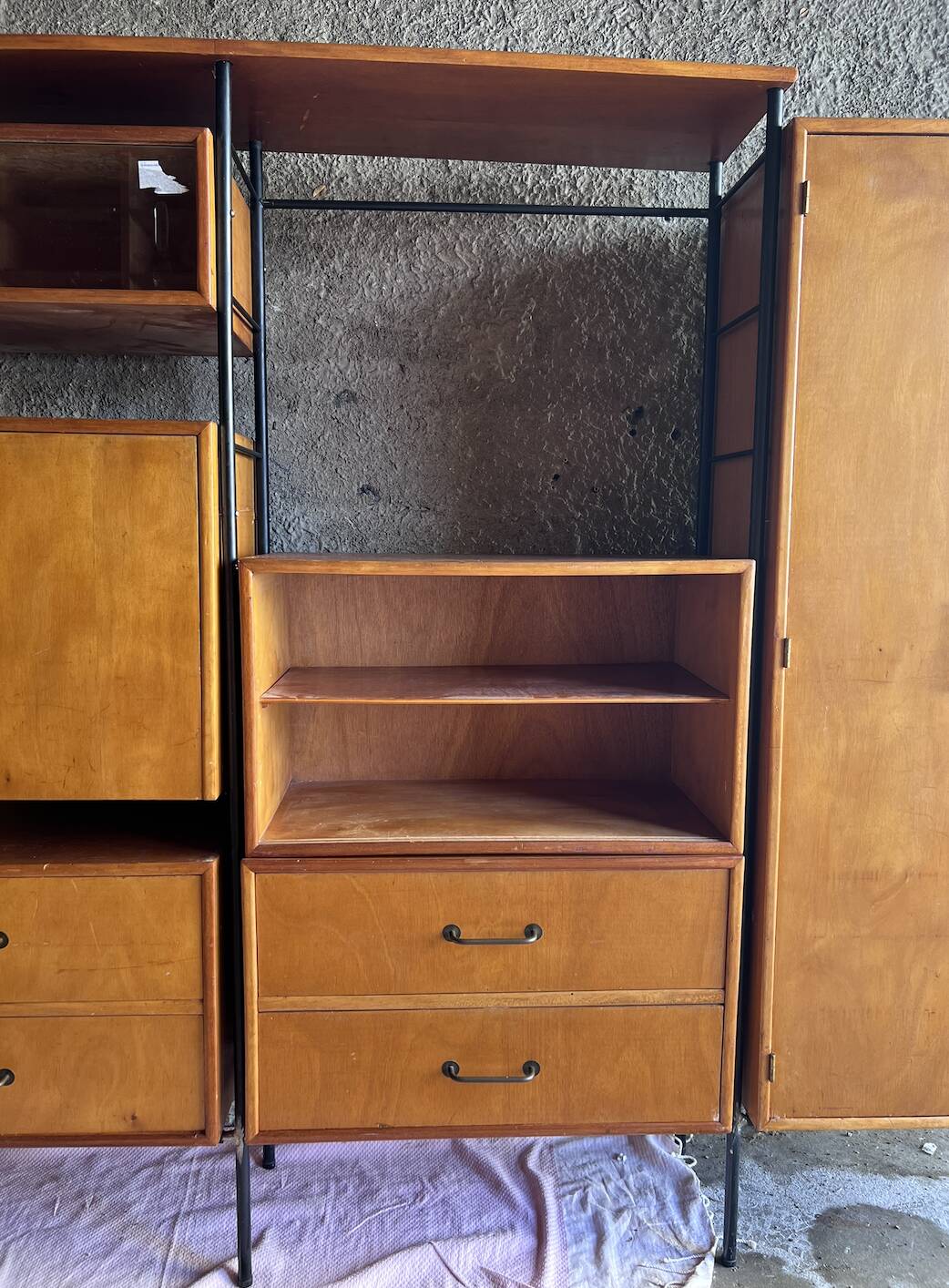 Scandinavian Modular Library Shelf (70s)
