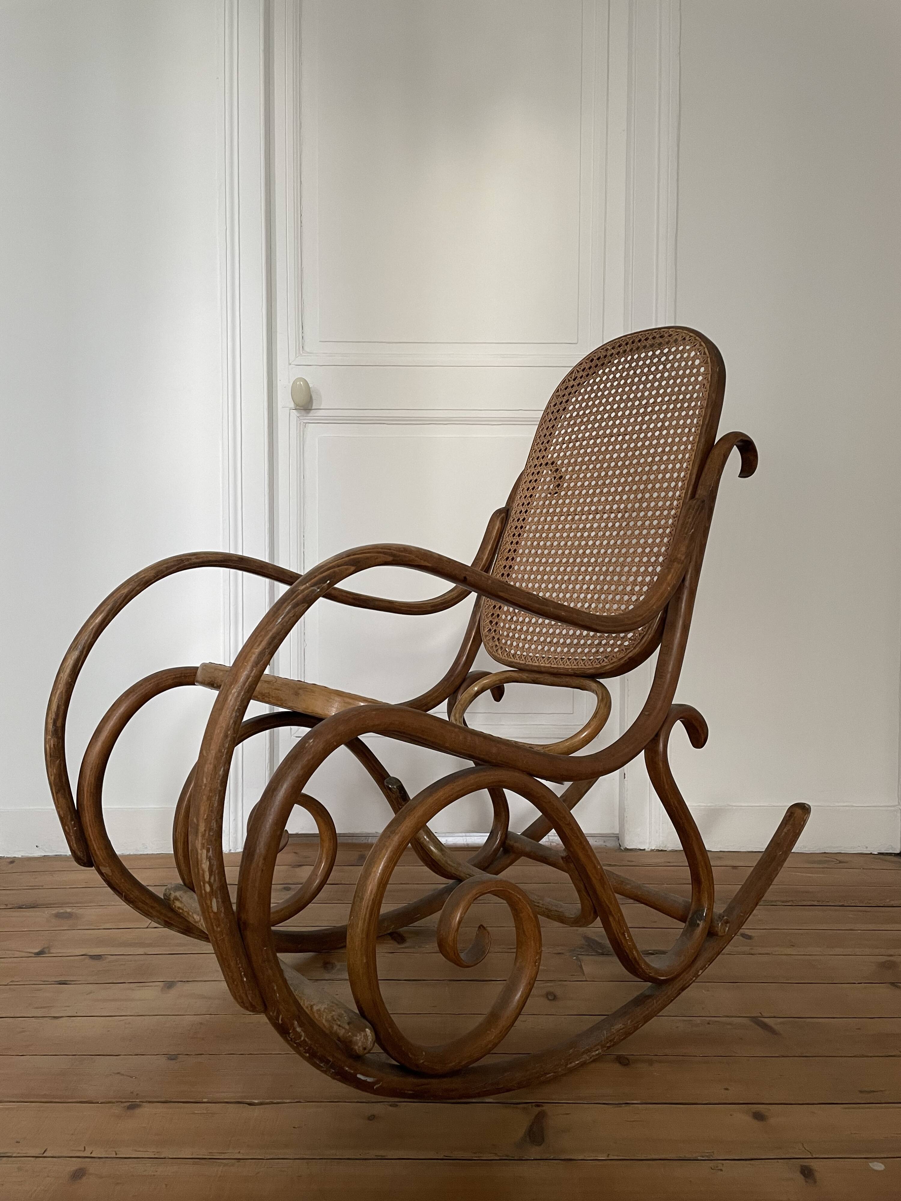 Rocking chair Thonet N.10