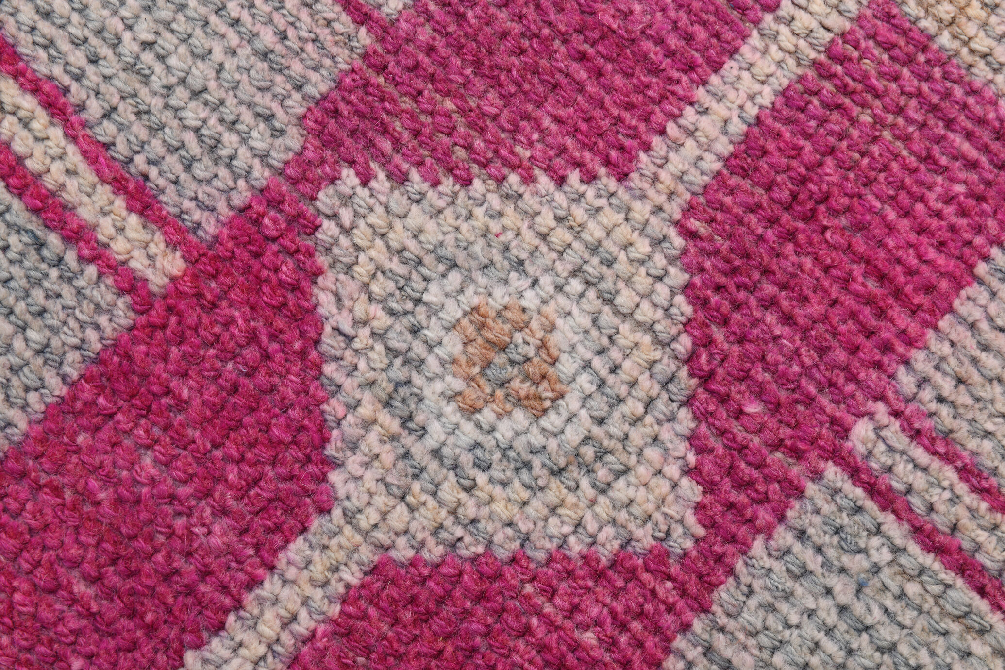 3x10 pastel wool vintage runner rug 309x98cm
