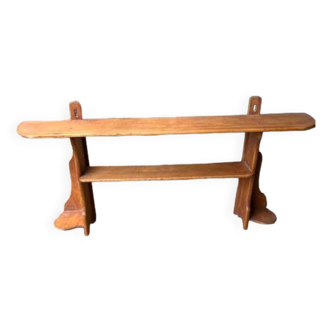Wooden shelf