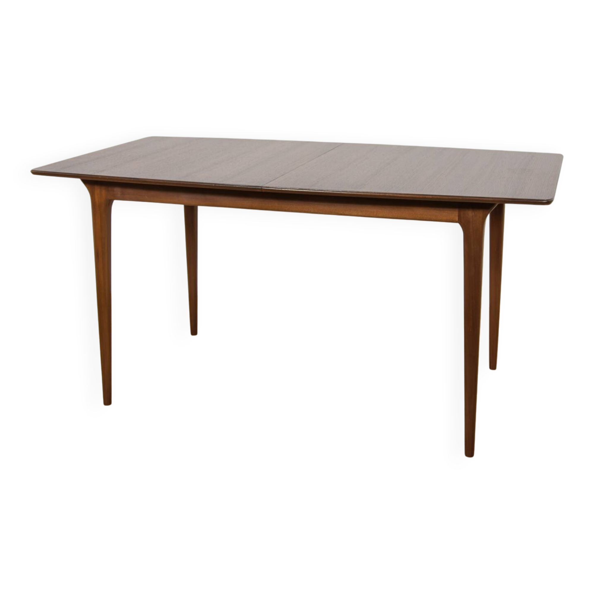 Extendable teak dining table in Mid-Century style from McIntosh, UK.