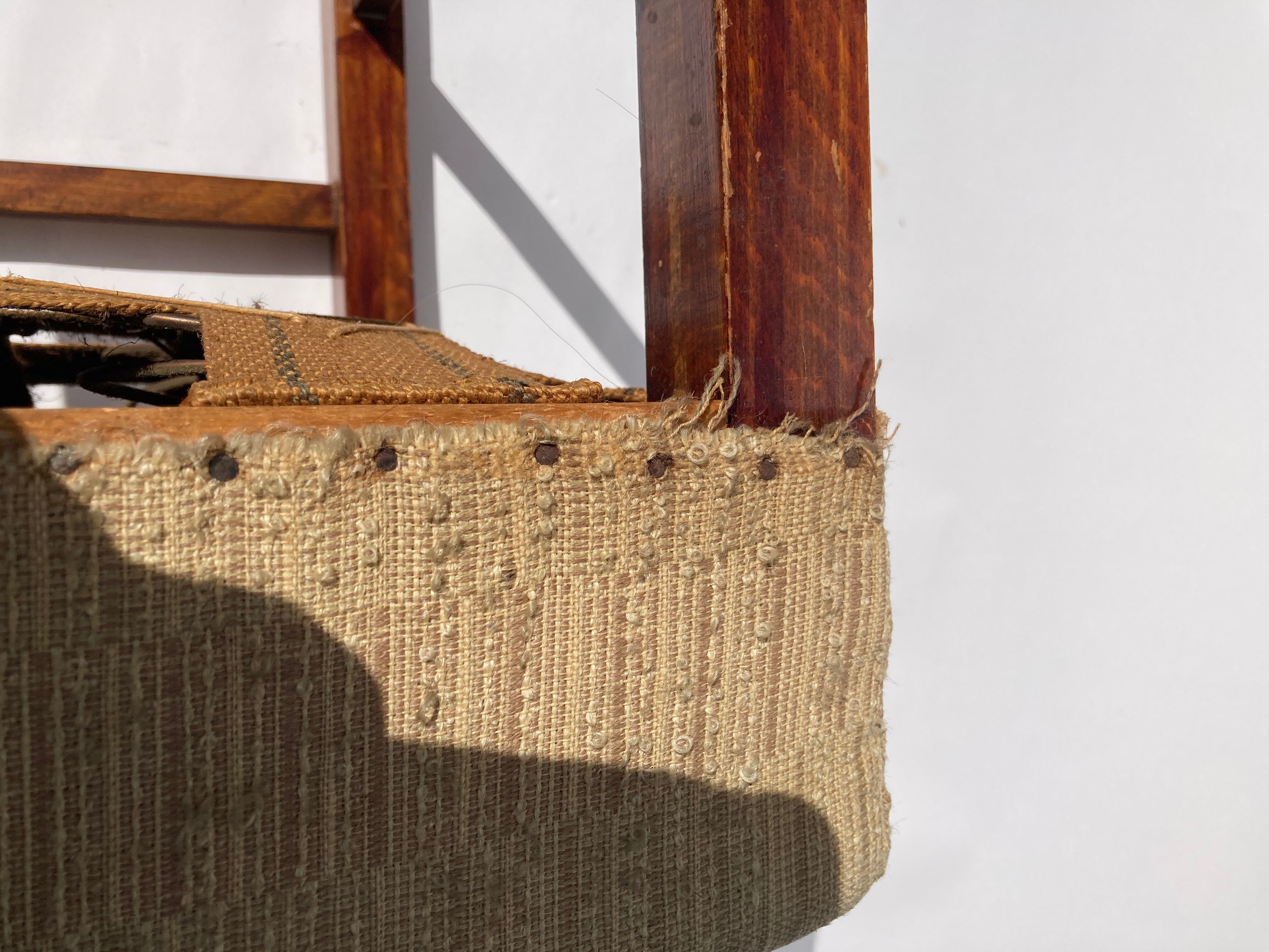 Classic Danish mahogany stool