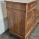Louis Philippe style commode in walnut burl veneer.