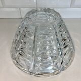Chissed crystal bowl 50s