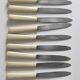Set of 12 stainless steel and bakelite knives