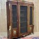 Late 19th century Regency style bookcase in rosewood and oak, removable