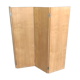 Screen 4 ventaux in elm veneer year 40-50