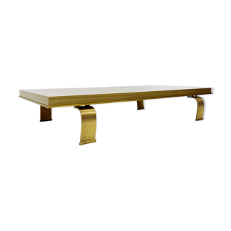 Contemporary Brass Coffee Table