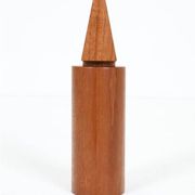 Rare Danish teak pepper mill with a high-quality Peugeot grinder / 1960s / Mid-Century Modern design
