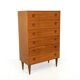 Chest of drawers "Tallboy" in teak, Sweden, 1960
