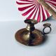 Old candle holder with handle