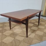 Scandinavian coffee table in teak, 1960s