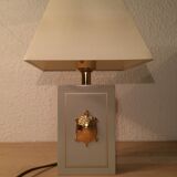 Lamp Turtle golden brass lacquered 70s