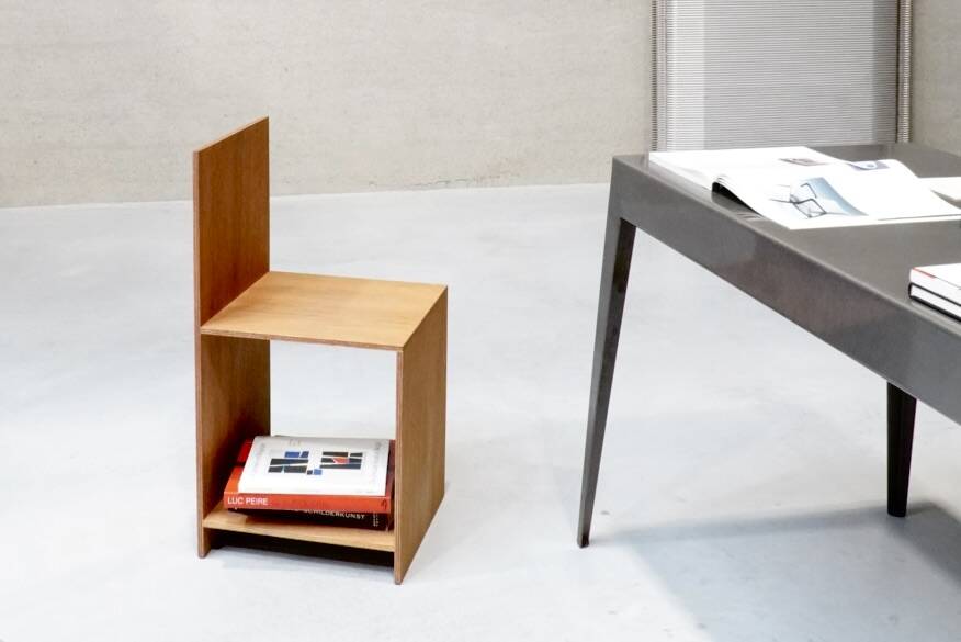 Donald Judd, No. 84 Open Side Chair in Plywood
