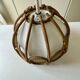 Bamboo and rattan suspension from the 60s/70s.