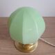 Green opaline table lamp