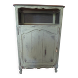 Vintage - Jam cupboard - Low sideboard - Rustic / Shabby chic - Solid wood
