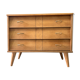 Vintage chest of drawers with wing drawers