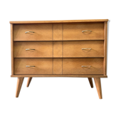 Vintage chest of drawers with wing drawers